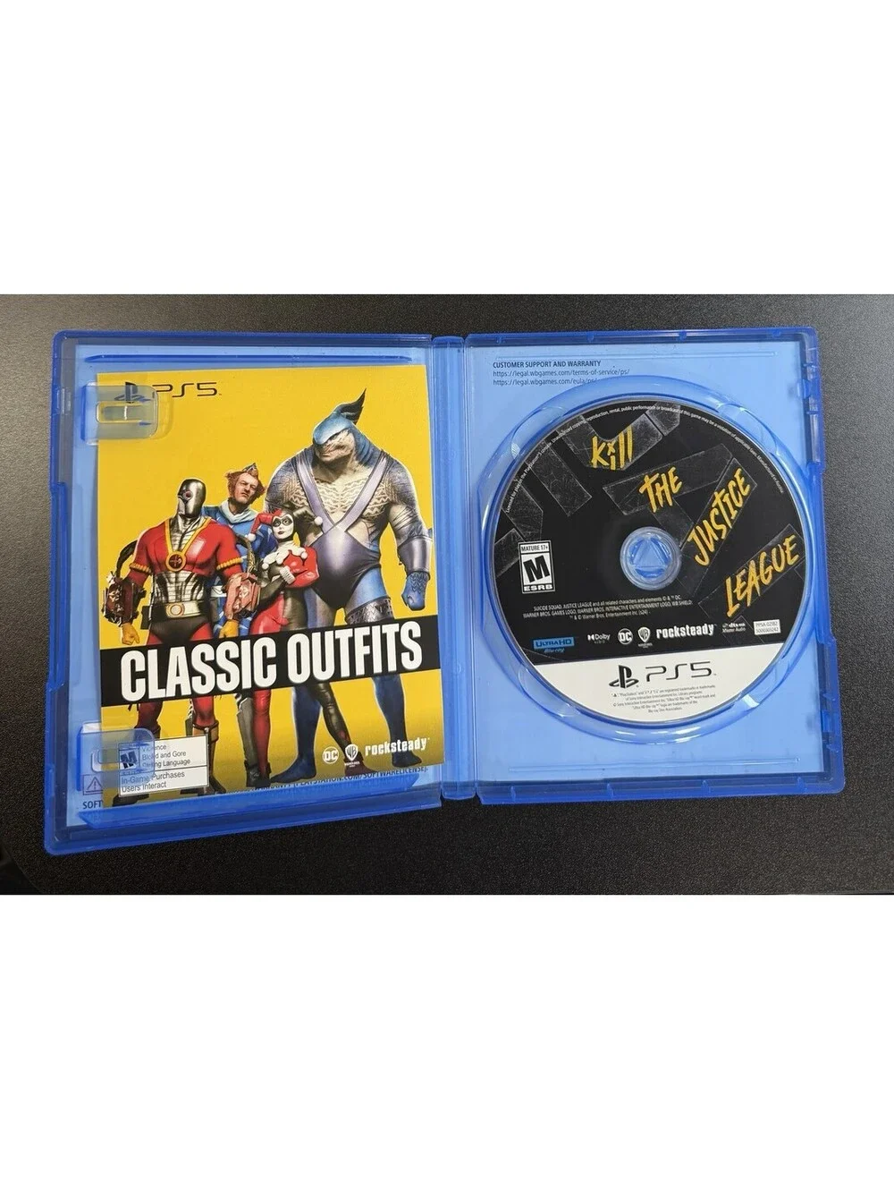 Suicide Squad Kill the Justice League [Standard Edition]  PS5 Clean TESTED